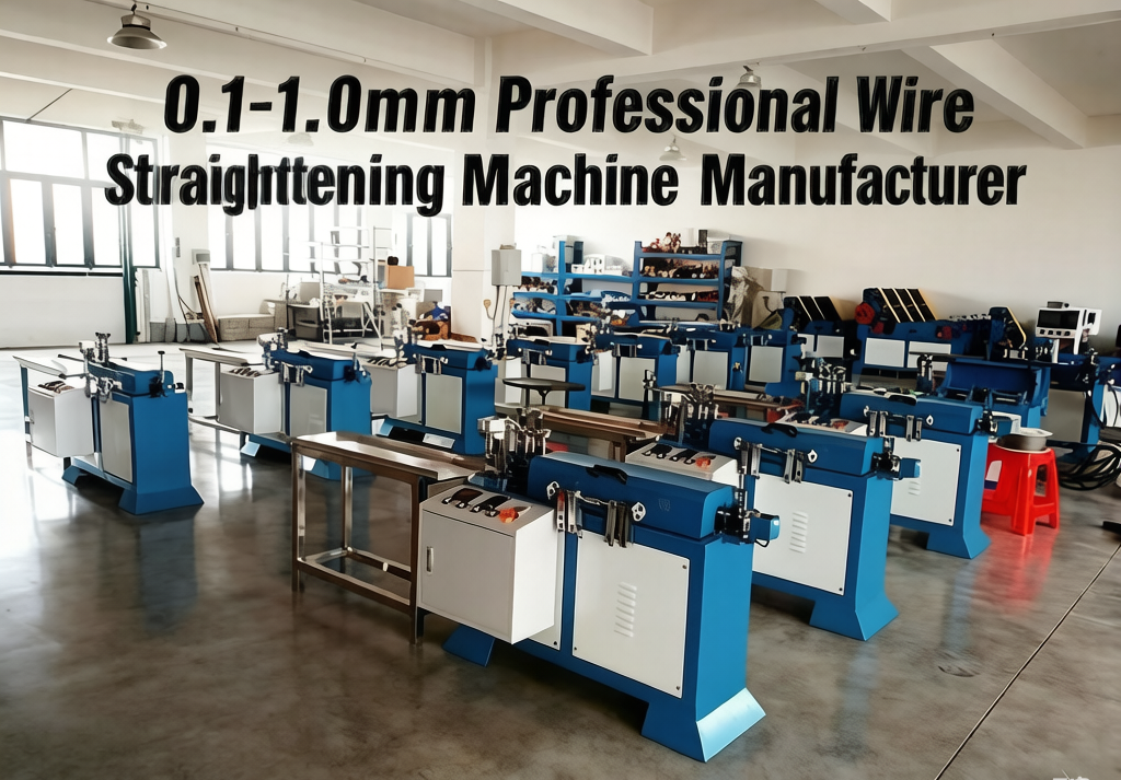 0.1-1.0mm Precision Wire Straightening Machine Factory